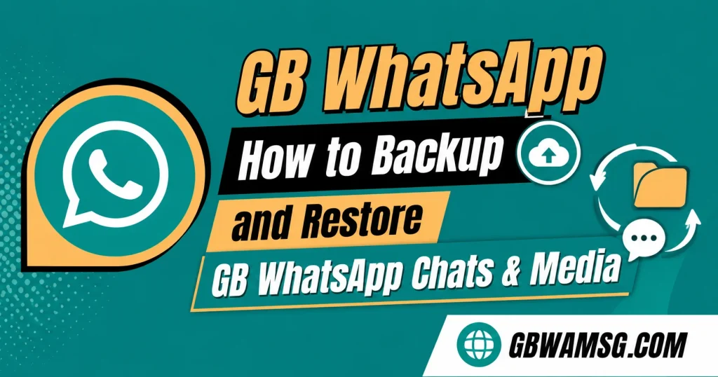 GB WhatsApp APK Bakup and Restore guides